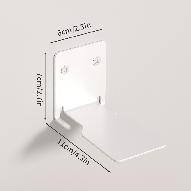 Personalidad transfronteriza escondida estante flotante de libros de pared de soporte de estante de libros de metal invisible estante de decoración de pared del hogar