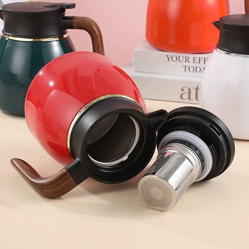 316ステンレス鋼製保温ポット、茶ポット、コーヒーポット、アウトドア用携帯水筒、大容量、ビジネススタイル|undefined