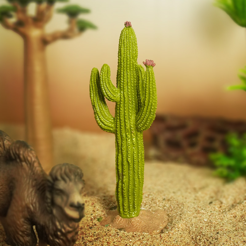 Micro paisaje planta Baobab cactus decoración simulación árbol pecera micro escena modelo árbol