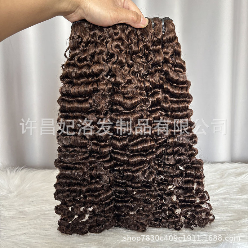 # 4 Burmese Curly Chinese Sdd Human Hair Bundle P4/27 Burmese # 4 Burmese Curly Chinese Sdd Human Hair Bundle P4/27 Burmese