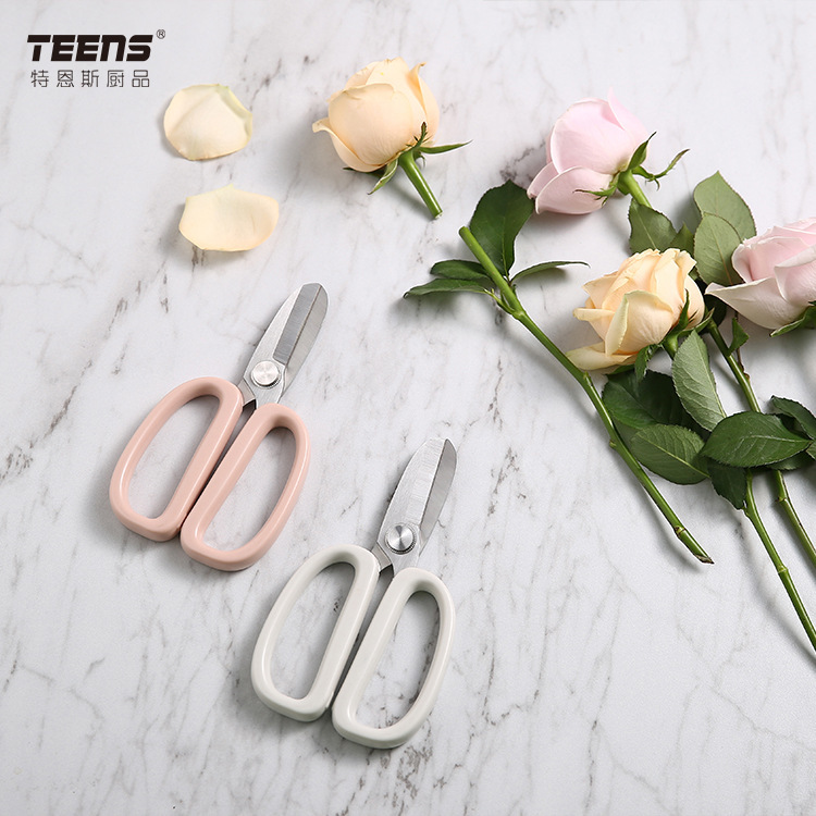 Turns Gardening Scissors,Pruning Shears,High-looking Household Flower Art Wide-head Scissors,Flower Shears,Flower Pruning Tools