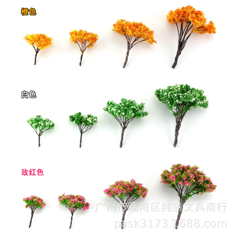 모래 테이블 모델 나무 이끼 다육 질 마이크로 조경 장식 조경 재료 와이어 꽃 나무