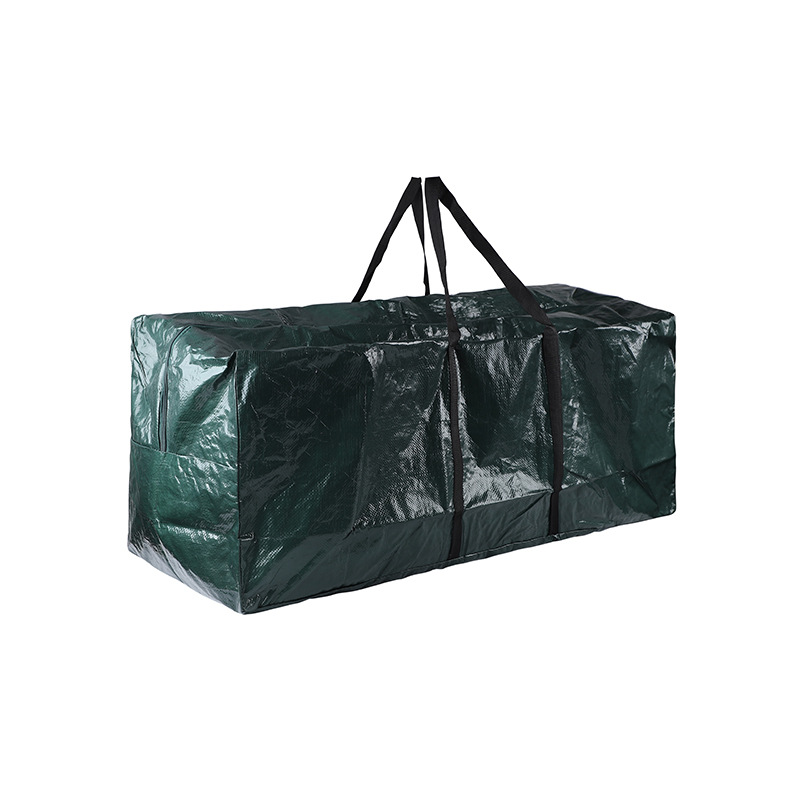 Bolsa de almacenamiento tejida PP de gran capacidad de comercio exterior Cremallera impermeable Árbol de Navidad Jardín Embalaje en movimiento Bolsa de piel de serpiente Amazon