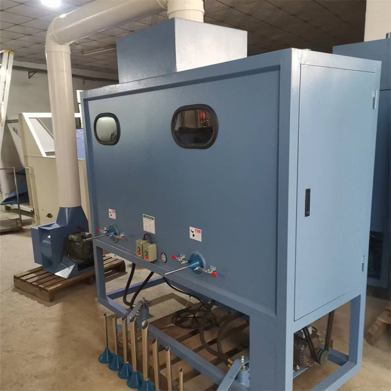 Fábrica directa de una sola boca multi-estación máquina de llenado de algodón máquina de llenado de algodón cojín almohada de espalda máquina de llenado de muñecas