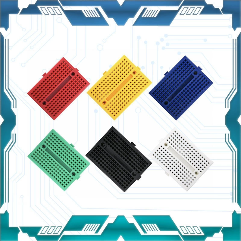 SYB-170 Mini Microfin Bread Board Experimental Board Circuit Cave Cave Cave Cave Cave 35x47 мм Color