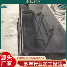 多规格家族蒙古黑石碑 光面大理石农村城镇山西黑刻石雕刻石碑