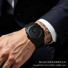 跨境爆款防水石英手表男女八边形简约商务休闲腕表