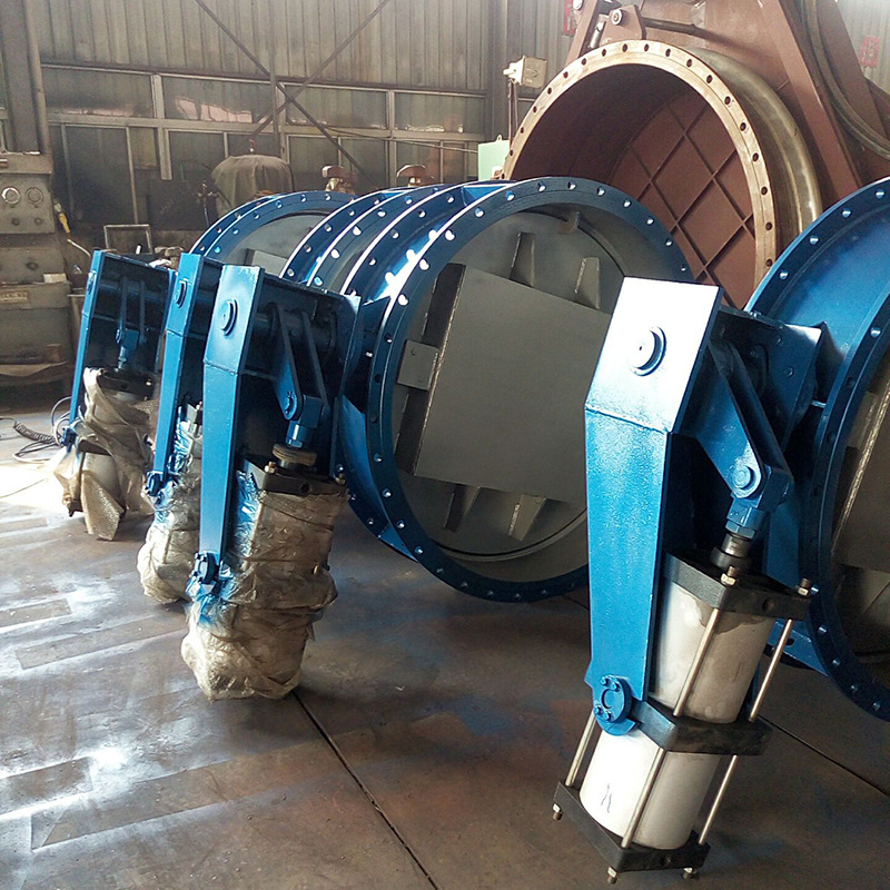 浙江新华阀门D643PH气动三偏心多层次金属硬密封蝶阀零泄漏调节阀