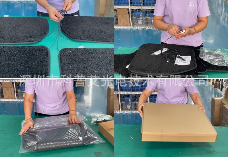 Xiaomi Su7 Special Car-Specific Luminous Floor Mats and Carpet Ambient Lighting Xiaomi Car Carpet Interior Decoration Starry Sky Carpet