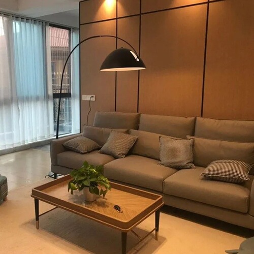 Floor lamp living room sofa next to fishing lamp bedroom study internet celebrity Nordic minimalist light luxury creative vertical floor lamp