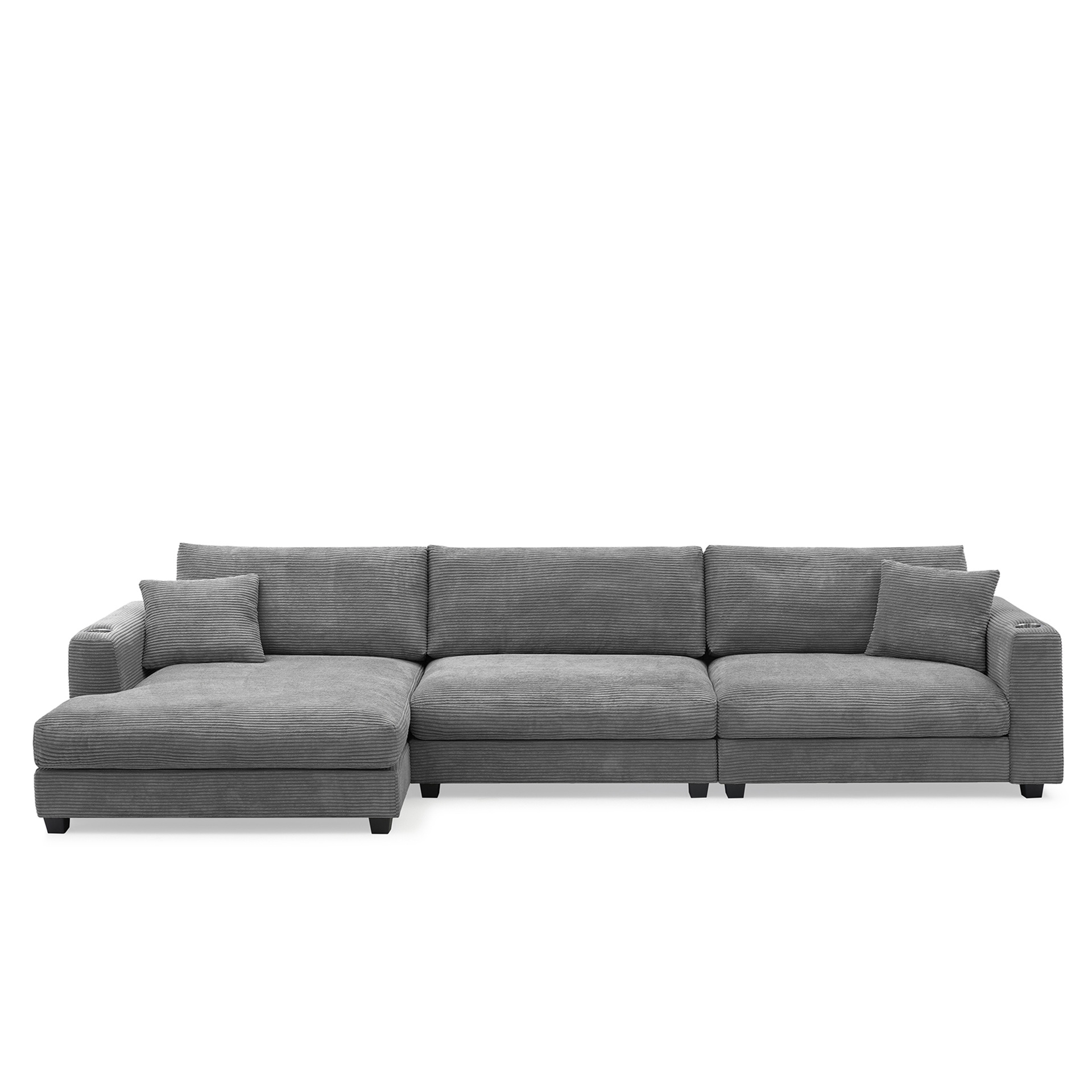 Mini sala de estar estilo italiano simple muebles combinados módulo cuadrado sofá de tela de ocio