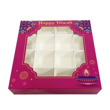 16格排灯节礼品包装盒糖果饼干巧克力烘培礼盒