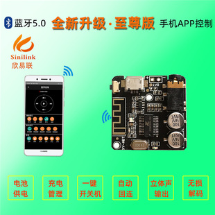 DIY Bluetooth 5.0 Audio Receiver Module MP3 Bluetooth Decoder Board Car Speaker Audio Power Amplifier Board ABT