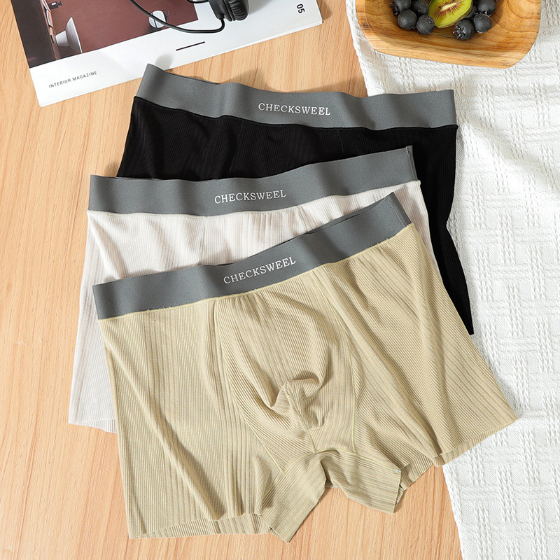 Loss Big Sale] Modal Men's Underwear Men's Boxer Briefs Seamless High Elasticity Loose Boys' Boxer Shorts
