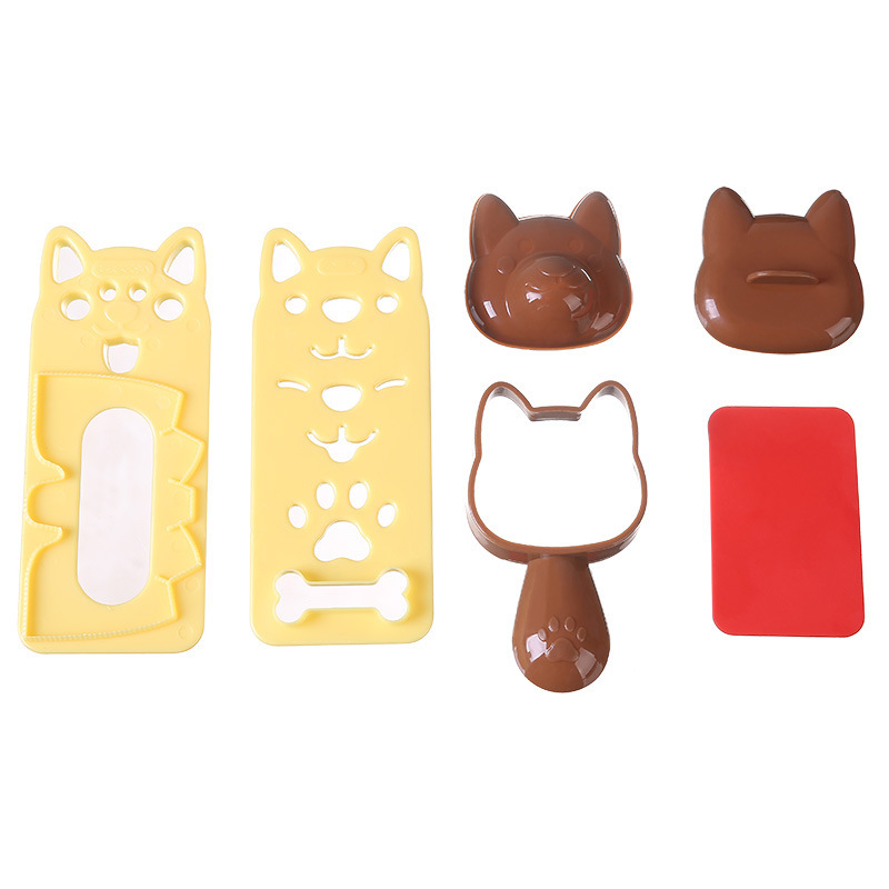 日本かわいいアニメおにぎり金型セット子供おにぎり神器ご飯磨き安全食品級材質|undefined