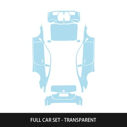 24-26 Models Bmw M4 Invisible Car Wrap Tpu Custom-Cut Paint Protection Film Anti-Scratch (Car paint protective film) - transparent-tpu-24-26-bmw-m4