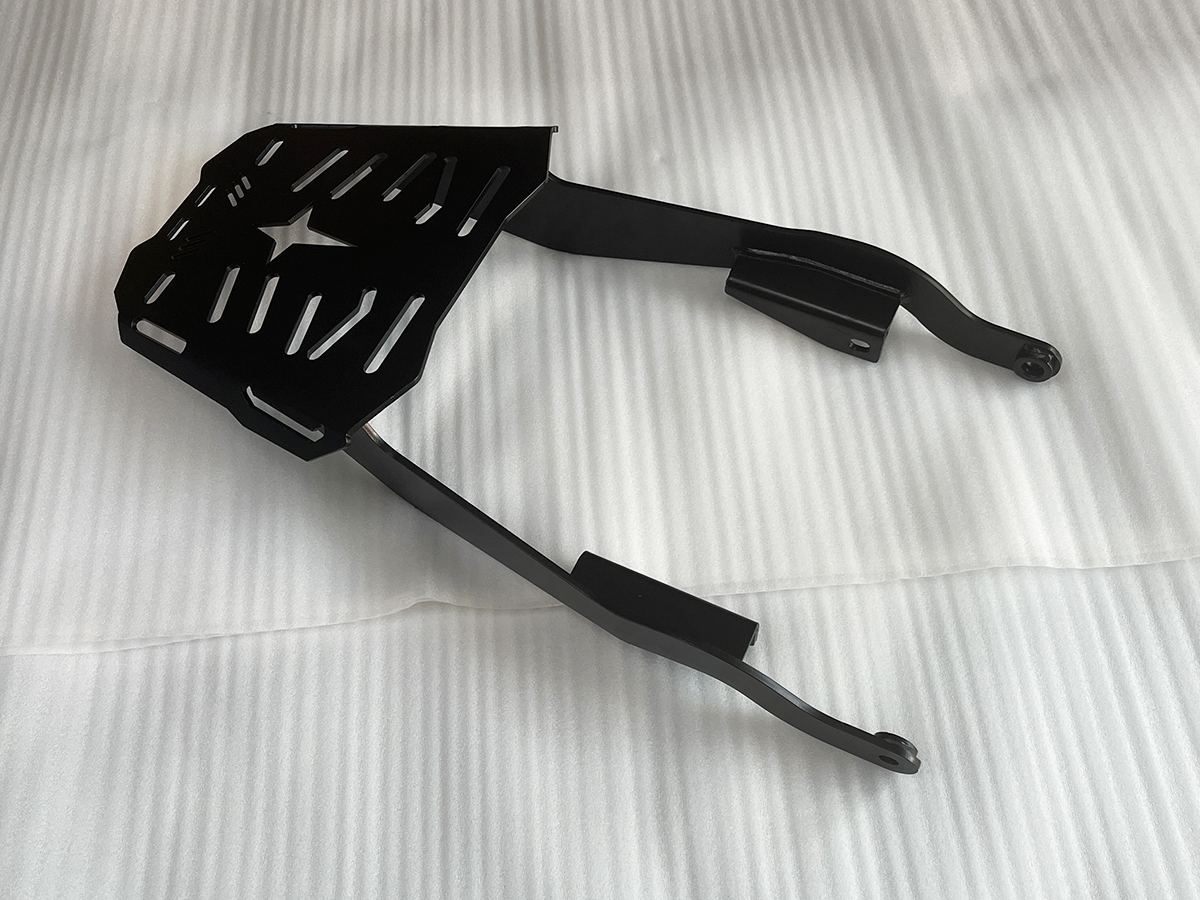 Suitable for At150 Automatic Motorcycle Yg150-22K Modified Accessories Rear Shelf Backrest Bumper Block
