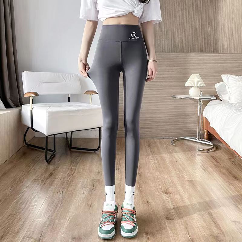 그레이 나인포인트 비행기팬츠