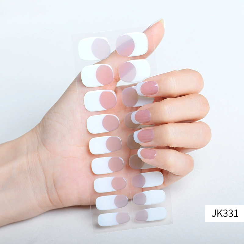 Набор для ногтей XT Gel с наклейками, искусственные ногти и лак для ногтей