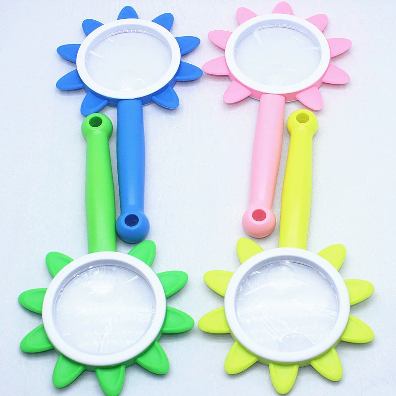 5 раз/10 раз детская наука и образование Подсолнечник портативная Портативная Лупа зритель ученик начальной школы научный эксперимент