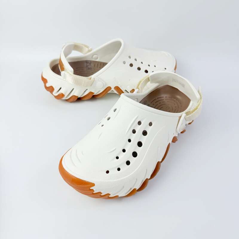 Cro Card Brand Same Style Corrugated Tank Hole Shoes Men's Large Size Outdoor Beach Non-Slip Shoes