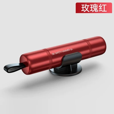 Car Safety Hammer, Car Qəza çəkici - red-life-saving-hammer-send-test-glass