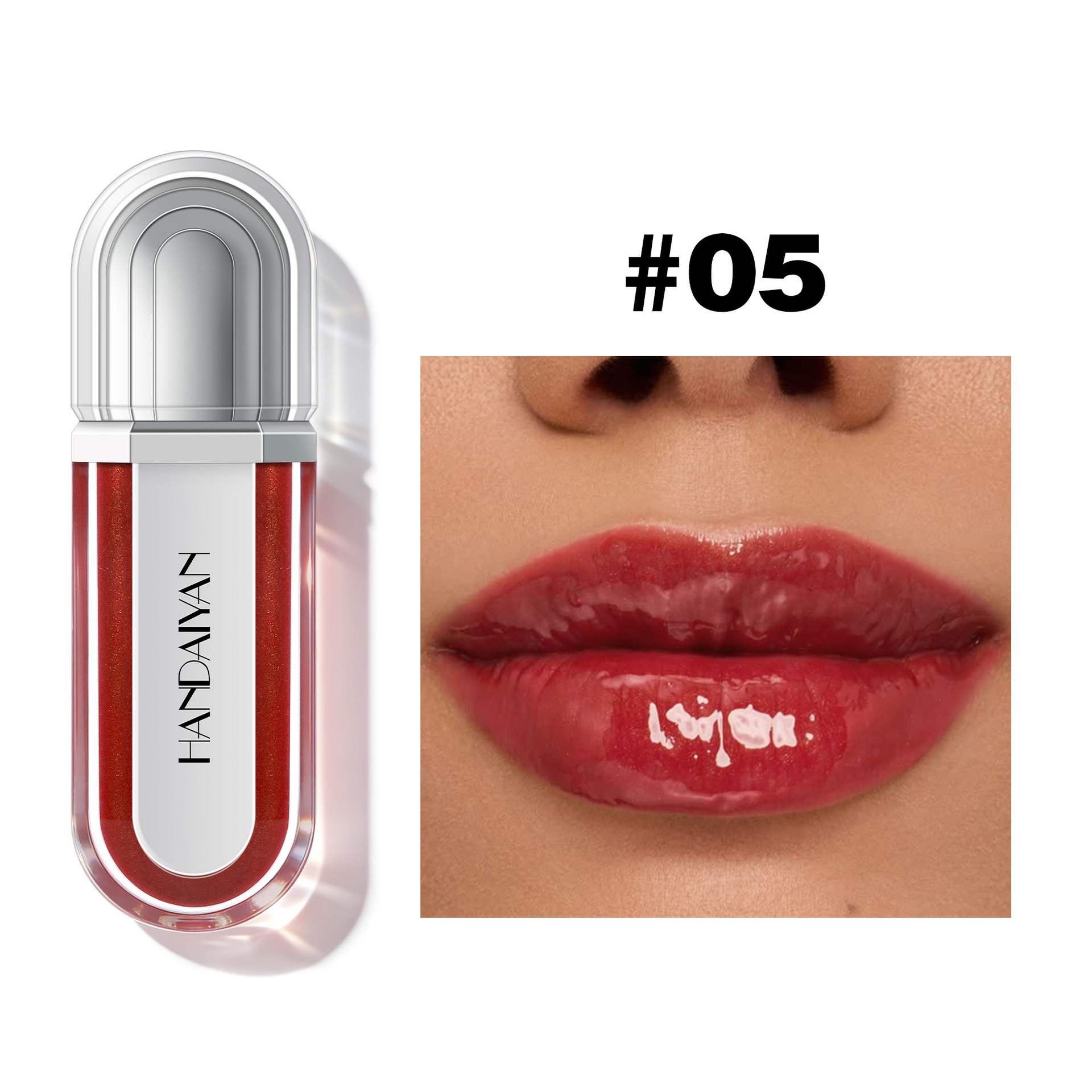 Exclusivo para la venta transfronteriza de espejo HANDAIYAN, esmalte labial, esmalte labial image 11
