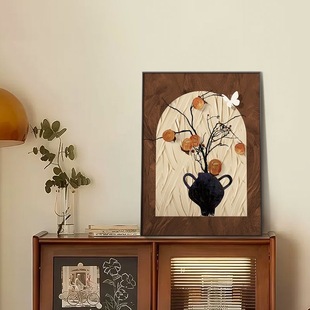 Medieval Style Shishi Ruyi Restaurant Decoration Painting French Living Room Background Wall Hanging Painting High-End Desktop Ornaments Mural