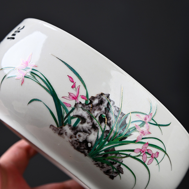 Cuenco de nenúfares, flores de cobre, macetas especiales con paletas, utensilios hidropónicos de cerámica, macetas grandes para el hogar, liquidación al por mayor