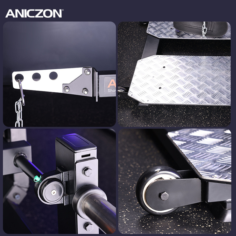 Rinoceronte cuclillas equipo de ejercicios comerciales de entrenamiento de piernas entrenamiento de cadera equipo de fuerza entrenador de cadera de educación privada para mujeres piernas delgadas