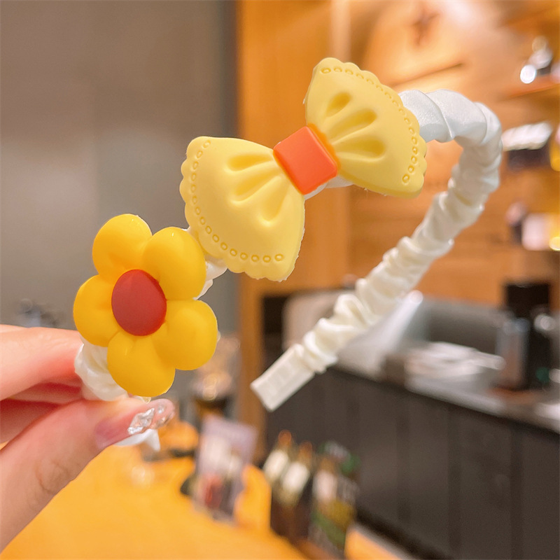 Nueva horquilla Chica diadema antideslizante bebé no duele tocado de pelo Corea del Sur diadema infantil niña linda accesorios para el cabello