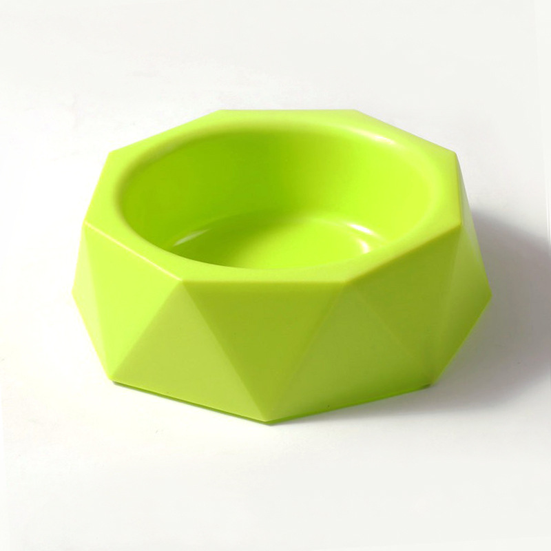 Directo de fábrica nuevo Pet Bowl gato tazón de color caramelo de gran diámetro tazón de fuente de comida para perros suministros para mascotas al por mayor