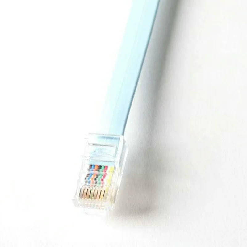 Переходник Db9 к RJ45 к RS232 сетевой порт публичный к женскому консолевому кабелю маршрутизатор Cisco 1.5 м