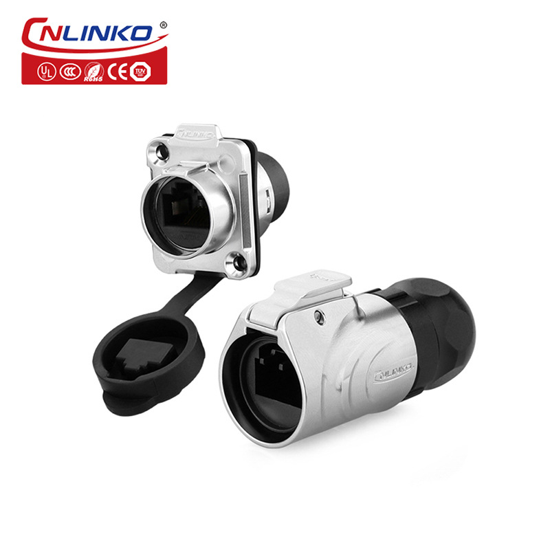 Lingke LP-16-RJ45 network cable waterproof connector outdoor monitor network cable waterproof connector