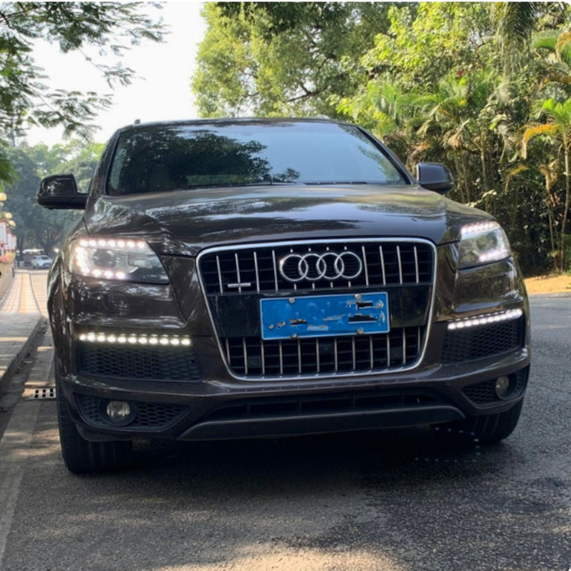 05-09 Luz de viaje diurna Q7 baja versión 15 - 17 años Q7 LED flujo de dirección luz de viaje diurna transformación