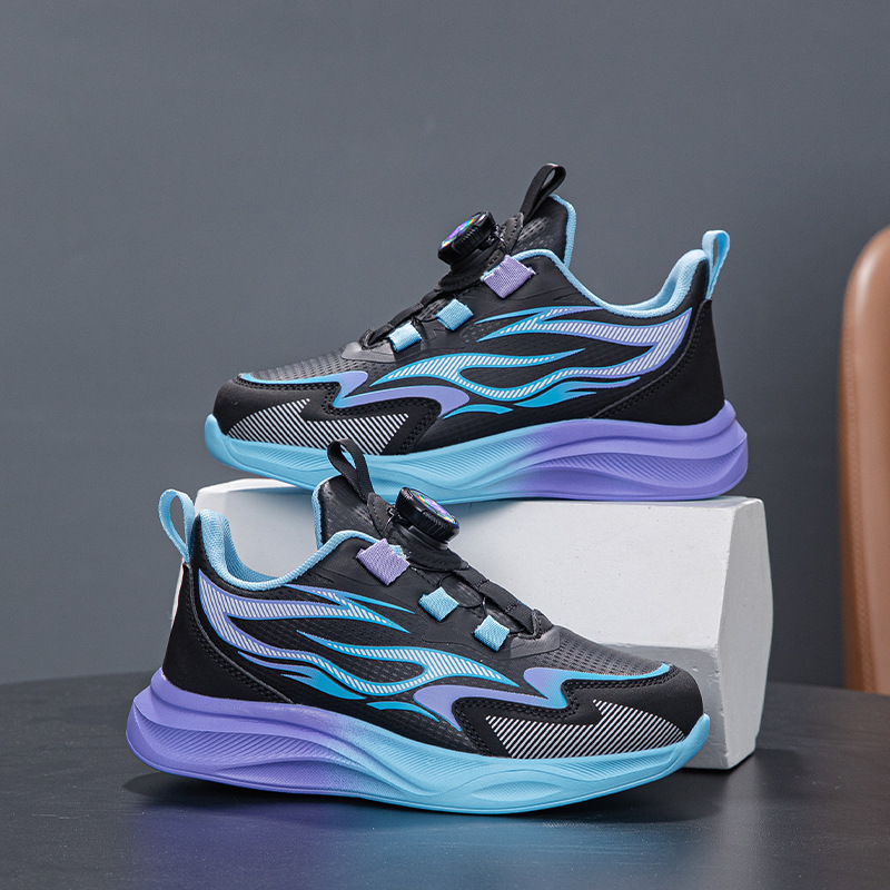 Zapatos para niños 2025 nuevos zapatos deportivos para niños de otoño con suela suave antideslizante ligera y cómoda zapatos para correr para niñas