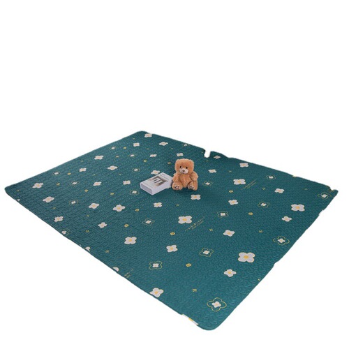 Cotton Quilted Floor Mat Children's Play Fence Pad Cartoon Crawling Mat Bedroom Tent Rug Tatami Pad