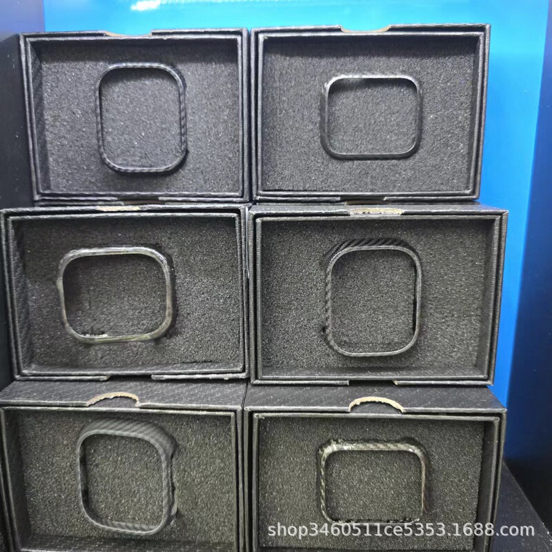 For iWatch Apple Series8 Watch Case S7 Ultra Thin 6 Frosted S8 Carbon Fiber 49 Aramid Carbon Fiber 45