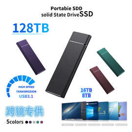 SSD跨境专供高利润硬盘2t金属外接移动固态硬盘1t大容量移动硬盘