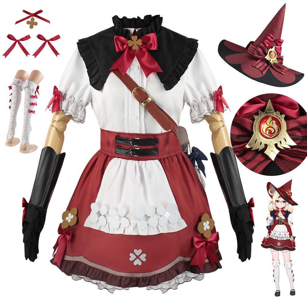 Multicolor flower star candle cosplay cute witch game cosplay dress Koli costume