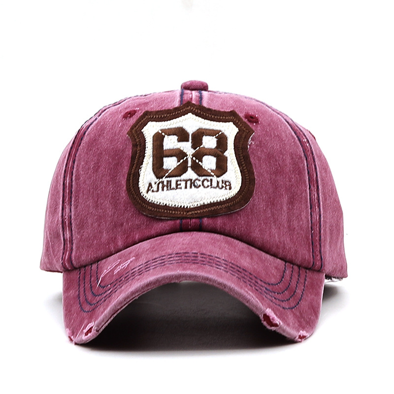 Moda Retro Nuevo Bordado De 68 Letras Gorras De Béisbol Al Por Mayor Nihaojewelry display picture 10