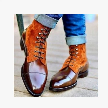 Мужская Внешняя торговля Мужские низкие каблуки с острым брезентовым ремешком Повседневные мужские ботинки Размер от 38 до 48