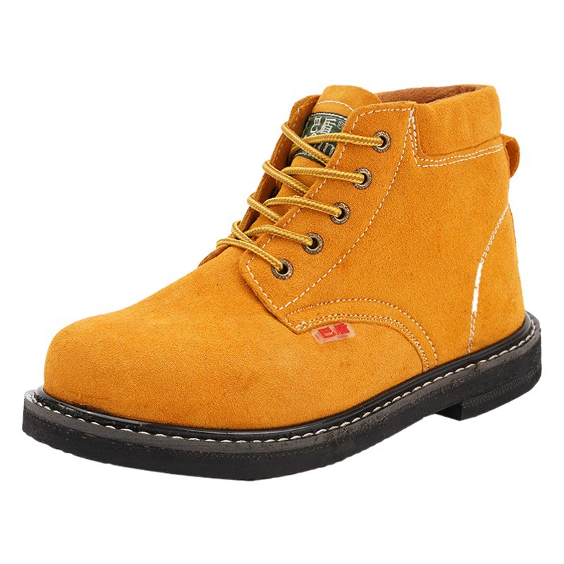 Переверните мех, анти-ударный, анти-прокол, носите обувь высокого уровня безопасности, легкая, мягкая и удобная износостойкая железная голова, обувь для защиты труда на строительной площадке