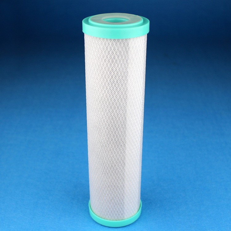 10 pulgadas de carbono sinterizado universal elemento filtrante purificador de agua varilla de carbono filtro de carbón activado cáscara de coco desodorante de carbono efecto de eliminación de cloro es bueno