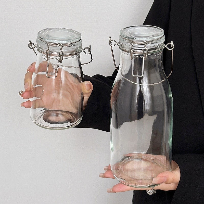 Taza de vidrio portátil portátil con tapa, taza de agua, taza de té casera, taza de café, taza de té de frutas
