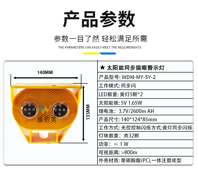 产品参数