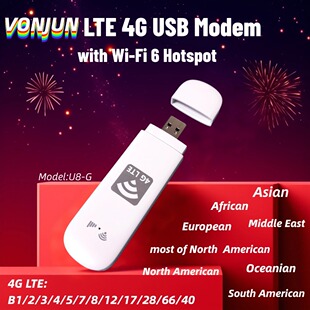 4G UFI�o���忨�W��·����WIFI6 Dongle  4g�o�����cMIFI U8����