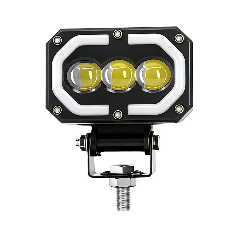 Motuoche Motorcycle Headlight S20 Colorful Three-Eye LED Spotlight (Motorcycle headlights, headlights) - s20-colorful-motorcycle-spotlight-three-eye