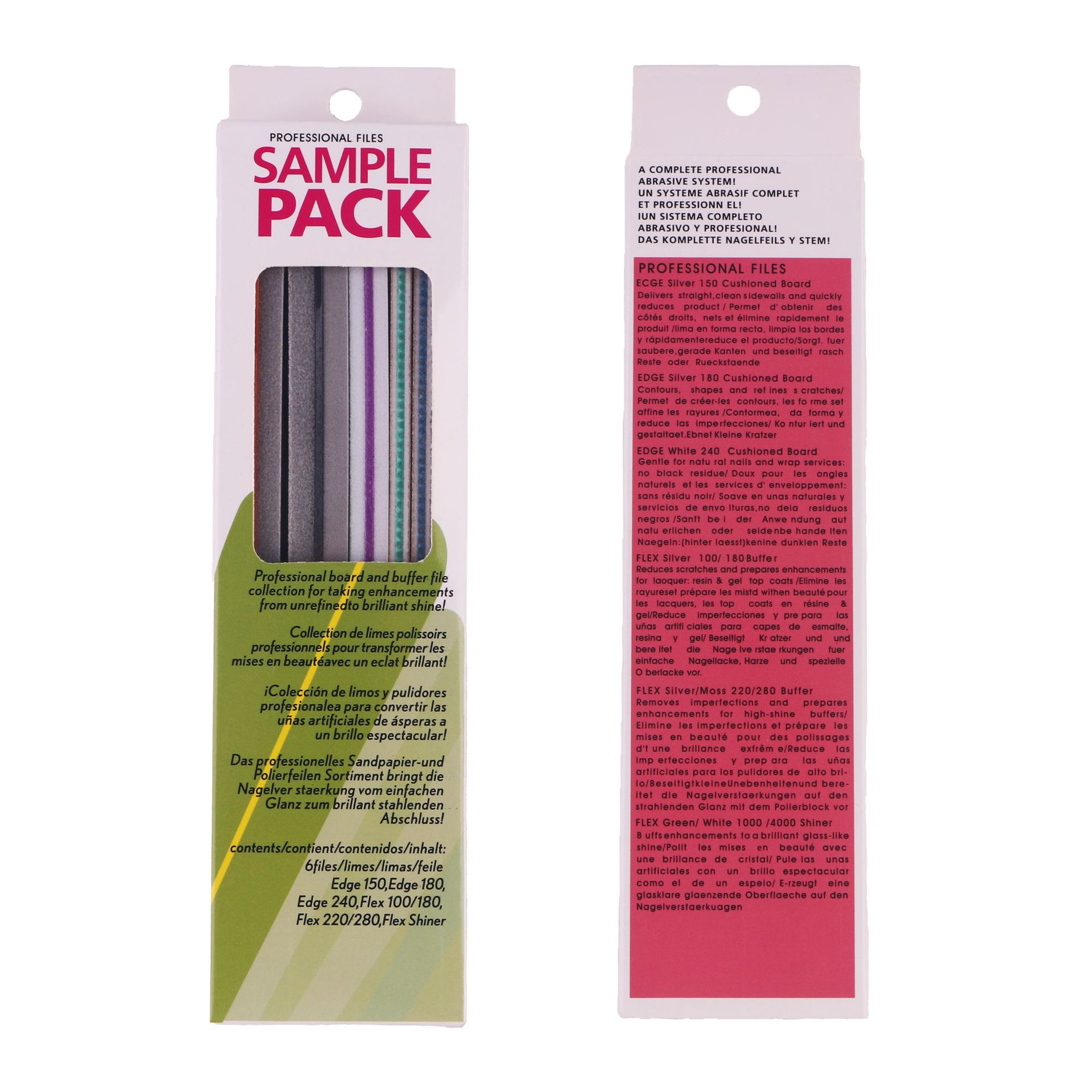 Transfronterizo 6 conjuntos de uñas conjuntos de esponja frotar barra de pulido archivo de uñas barra de pulido herramientas de cuidado de uñas