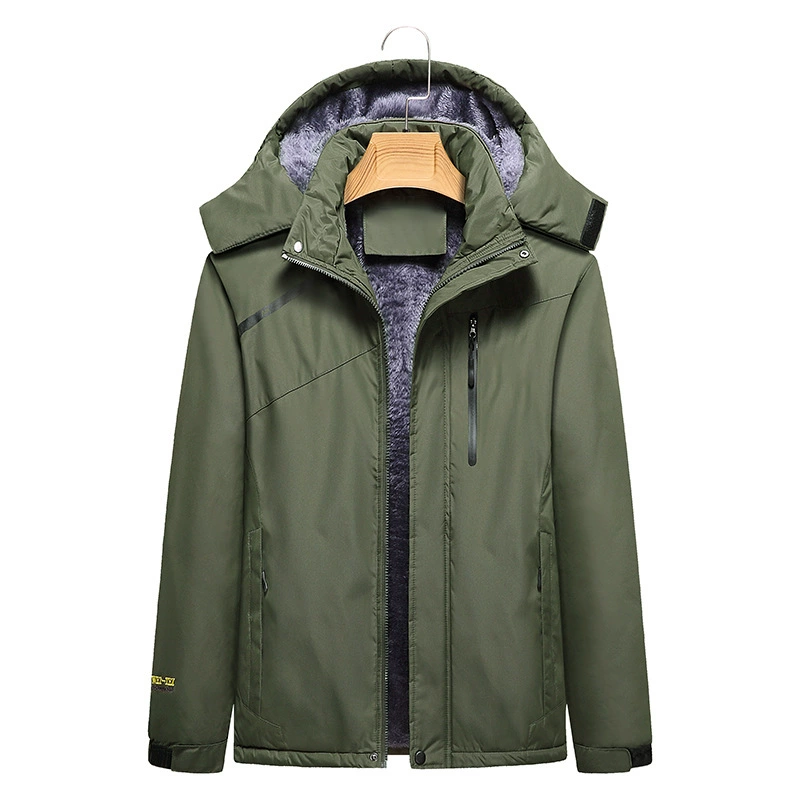 Зимние уличные куртки для мужчин и женщин, теплые хлопковые пальто с флисовой подкладкой, утолщенные хлопковые куртки больших размеров, морозостойкие куртки для альпинизма, модная верхняя одежда.